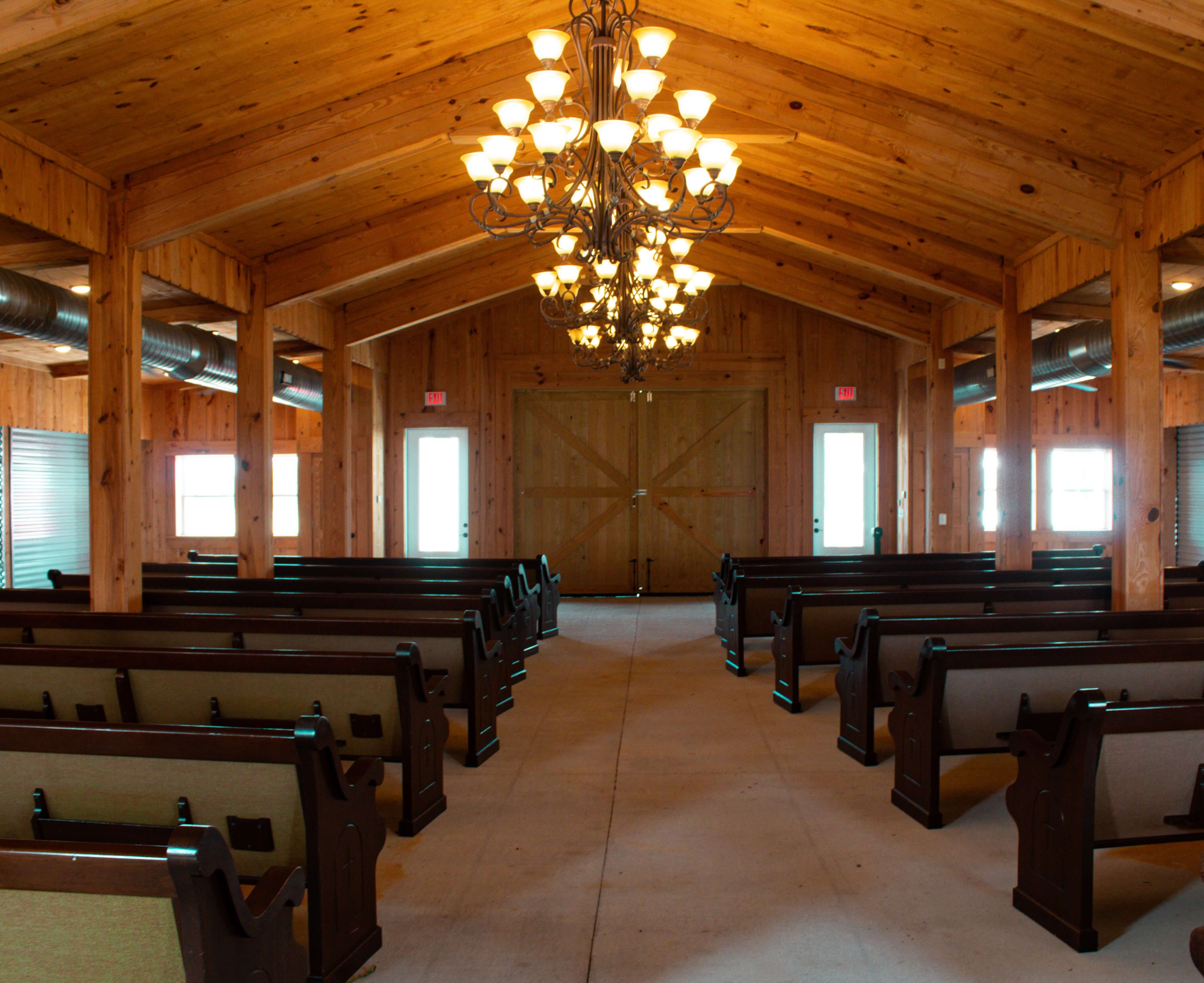 Inside Anderson Farm Venue