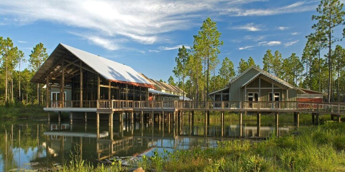 Exterior of E.O. Wilson Biophilia Center